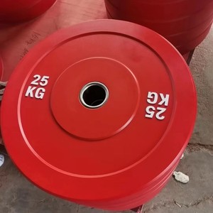 Customization Colorful Bumper <strong>Weight</strong> Barbell <strong>Plate</strong> 5kg 10kg 15kg 20kg 25kg Weightlifting <strong>Plates</strong> Gym Equipment - Product Image 4