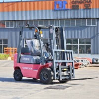 Forklift Diesel 1,5 Ton Terlaris dengan Kemampuan Medan Berat Tiang 2 Tingkat dan Mesin Diesel