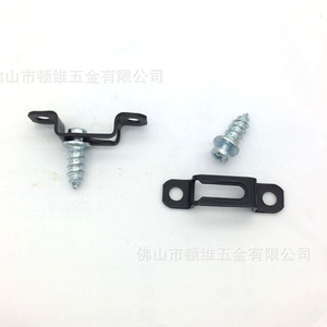 Black Steel Cabinet Connector R4915R4913 Durable <b>Hardware</b> Accessory For <b>Wardrobe</b> Shelf Support - Product Image 1