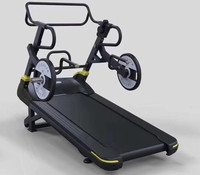 Máquina de correr para uso en gimnasio, equipo de fitness, cinta de correr mecánica manual