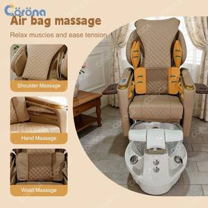 Sillón de Pedicura Moderno con Función de Masaje para Salón, <span class=keywords><strong>Spa</strong></span> de Pies sin Tuberías con Asiento Reclinable Cómodo - Product Image 3