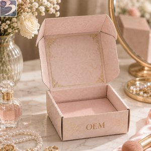 Boîtes rigides en carton ondulé personnalisées à bas prix pour vêtements, avec impression couleur, pelliculage brillant/mat et gaufrage - Product Image 1
