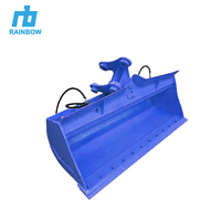 Cucharón Inclinable RB para Pavimentación de Carreteras, OEM Q355 NM400, Venta al por Mayor, CE ISO, Construcción de Subterrenos de Carreteras