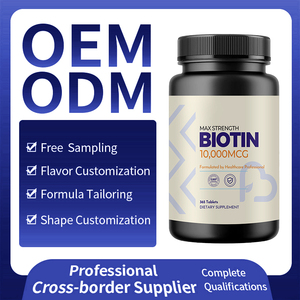 Solilan USP Vitamina H Biotina 365 Tabletas Producto de belleza antioxidante Biotina pura para el crecimiento de uñas de la piel del cabello No para mujeres embarazadas - Product Image 3