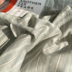 Juego <span class=keywords><strong>de</strong></span> edredón a rayas, doble tamaño completo, 4 Uds., edredón ligero suave a rayas verticales, funda <span class=keywords><strong>de</strong></span> almohada, juego <span class=keywords><strong>de</strong></span> edredón, Sábana - Product Image 5