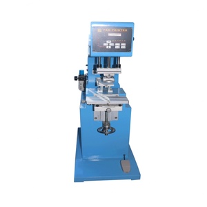Machine d'impression tampon pneumatique à coupelle d'encre fermée, neuve, pour impression d'étiquettes sur tasses à café et extincteurs, avec moteur - Product Image 5