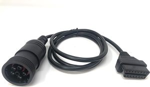Cable Adaptador de Diagnóstico para Camiones de Servicio Pesado AccuGPS de 6 Pines OBD-II a 16 Pines J1708, Conector Automotriz de 26 AWG, Conexión Plug-and-Play - Product Image 4