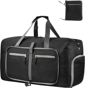 Muestra Gratis, Bolsa de Viaje, Bolsa de Viaje con Compartimento para Zapatos para Mujer y Hombre, Bolsa de Viaje con Múltiples Bolsillos, Bolsa de Viaje Grande, Bolsa Plegable, Bolsa de Fin de Semana - Product Image 1