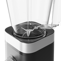 RANBEM 2-snelheden variabele 6-blads 1800ml roestvrijstalen blender met zuiver koperen motor voor huishoudelijk gebruik