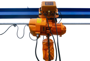 Fabricante de China Fiable 1,5 3 5 7 9 10 Ton Polipasto de cadena eléctrico 220V Solución de elevación eficiente de voltaje - Product Image 2