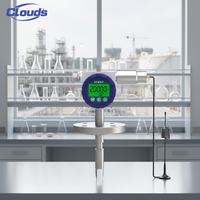 Densimètre sanitaire anti-explosion à fourche vibrante Clouds, 4G NB-IoT LoRa, haute précision 0,001 g/cm³, acier inoxydable, 4-20 mA