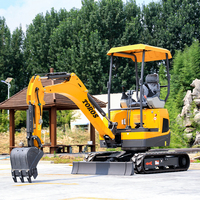 Mini-excavatrice à vendre, 2 tonnes, moteur Kubota, excavatrice compacte sur chenilles, TOROS CE