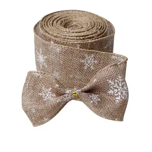 MSD Valentine LOVE Pattern Wired Edge Burlap Ribbon for DIY Craft Wedding Party Wreath Bows Decoration