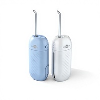 Hydropulseur dentaire portable rechargeable pour l'hygiène, étanche IPX7, souple, transparent, pour voiture et extérieur