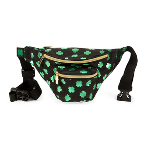 Riñonera para bebedores de St Patrick's <span class=keywords><strong>Dublin</strong></span> con fundas para bebidas, riñonera de trébol verde, riñonera de bolsillo con cremallera múltiple - Product Image 3