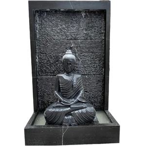 Fonte de Água com Estátua de Buda em Mármore para Exterior, Decoração de Jardim, Buda Sentado - Product Image 2