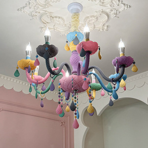<span class=keywords><strong>Lampadario</strong></span> a LED in Ferro a Tema Principessa <span class=keywords><strong>per</strong></span> <span class=keywords><strong>Cameretta</strong></span> Bambini, Multi-Testa, <span class=keywords><strong>per</strong></span> Camera da Letto e Sala da Pranzo - Product Image 2