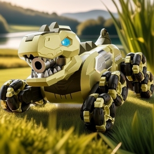 <span class=keywords><strong>Robot</strong></span> de dinosaurio de simulación eléctrica multifuncional de seis ruedas, juguetes para niños, coches de <span class=keywords><strong>control</strong></span> remoto RC, regalos geniales para niños - Product Image 4