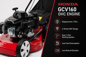 <b>Gasoline</b> Lawn Mower 4 Stroke 173cc Self Propelled Professional Grade CE EPA Certified Garden Grass Cutter - Product Image 5