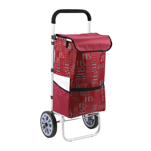 Carrello della spesa pieghevole personalizzato con logo, borsa trolley portatile - Product Image 3