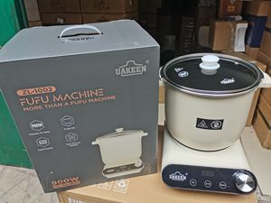 Uakeen Africa 7L 900W Mélangeurs Alimentaires Petits Appareils de Cuisine Électriques Appareils Ménagers <span class=keywords><strong>Pétrin</strong></span> Électrique Trois Fonctions Cuiseur à Fufu - Product Image 2
