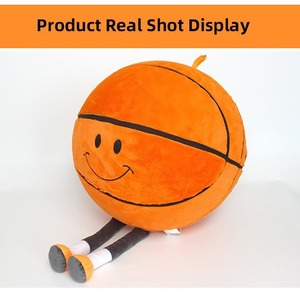 Balón de Baloncesto Inflable de Peluche, Silencioso, Antiestrés, para Jugar en Interiores, Unisex, para Niños, Regalo de Cumpleaños - Product Image 4