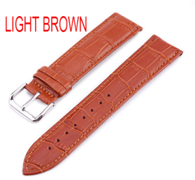 Marrone chiaro con fibbia ad ardiglione