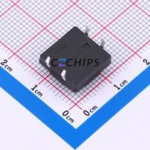 TS018-CBY1EH5.0 Tactile Switch Through hole-4P,12x12mm Switch Single Pole Single Throw Round Button 1.8N Through Hole - Product Image 2
