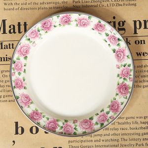 Meilleure vente 14cm assiette à soupe en émail de haute qualité pour restaurant de cuisine domestique-ustensiles de cuisine directs d'usine - Product Image 5