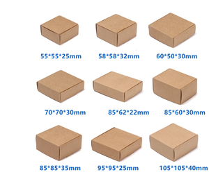 <span class=keywords><strong>กล่อง</strong></span><span class=keywords><strong>กระดาษ</strong></span>คราฟท์ขนาดเล็ก 50 ชิ้น 2.04x2.04x0.98 นิ้ว <span class=keywords><strong>กล่อง</strong></span><span class=keywords><strong>กระดาษ</strong></span>แข็ง <span class=keywords><strong>DIY</strong></span> สำหรับใส่สบู่ทำมือ ต่างหู เข็มกลัด ของชำร่วย <span class=keywords><strong>กล่อง</strong></span>ไปรษณีย์ขนาดเล็ก - Product Image 5