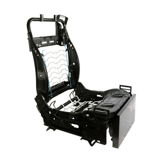 Siège électrique individuel pour camping-car/VR avec repose-jambes, dossier et rail coulissant en acier, design léger - Product Image 1