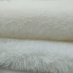 super soft fluffy faux rabbit fur for garment/ carpet/ blanket/ home textiles