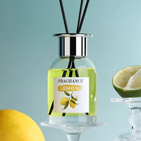 Diffuseur de parfum en gros longue durée avec bâtonnets, huile essentielle d'aromathérapie naturelle, flacon en verre durable, décoration parfumée pour la maison et l'intérieur