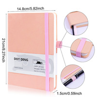 Carnet de notes relié rigide 2025, planificateur d'affaires, journal, impression personnalisée