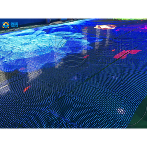 Écran LED en maille transparente personnalisé, pliable, étanche IP65, HDR10+, pour publicité extérieure, affichage en grille roulante - Product Image 1