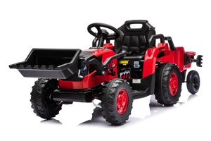 <span class=keywords><strong>Tractor</strong></span> Eléctrico para Niños 2026, con Tracción en las 6 Ruedas, Cargador Frontal y Remolque, Motor Dual, Música y Luces, Edades 3-7 - Product Image 2