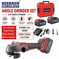 HIERKIN Batterie 18650 de haute qualité pour outils électriques, accessoires pour meuleuses d'angle et outils de ponçage