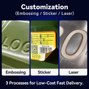 En stock, bidon à essence en plastique certifié UN et CE, 5 gallons, réservoir de carburant vide pour voiture, moto, course, utilisation automobile, jerrycan - Product Image 4