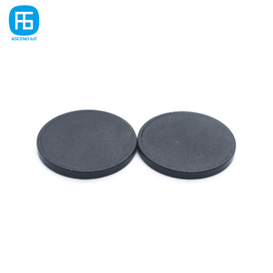 Dia 30 millimetri RFID Token HF Disco ABS NFC Pattuglia Della Moneta 13.56MHz RFID Card Anti RFID In Metallo Tag Pillole per Metro Metropolitana di Trasporto - Product Image 5