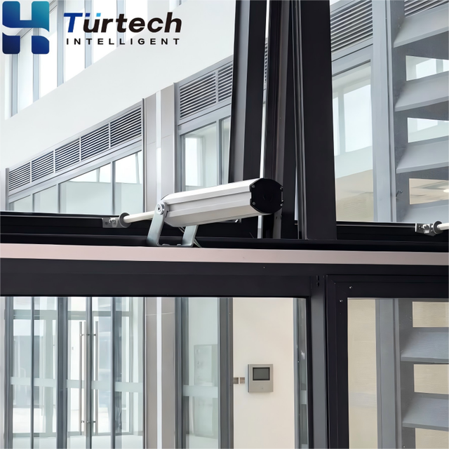Turtech DWM450-A-180 Smart Remote Control Linear Actuator Window Opener for Skylight and High Window