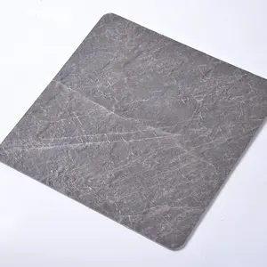 Wasserdichte Platte PVC Marmor starre Folie Dekorative Kunststoff UV-Beschichtung Wand verkleidung platten
