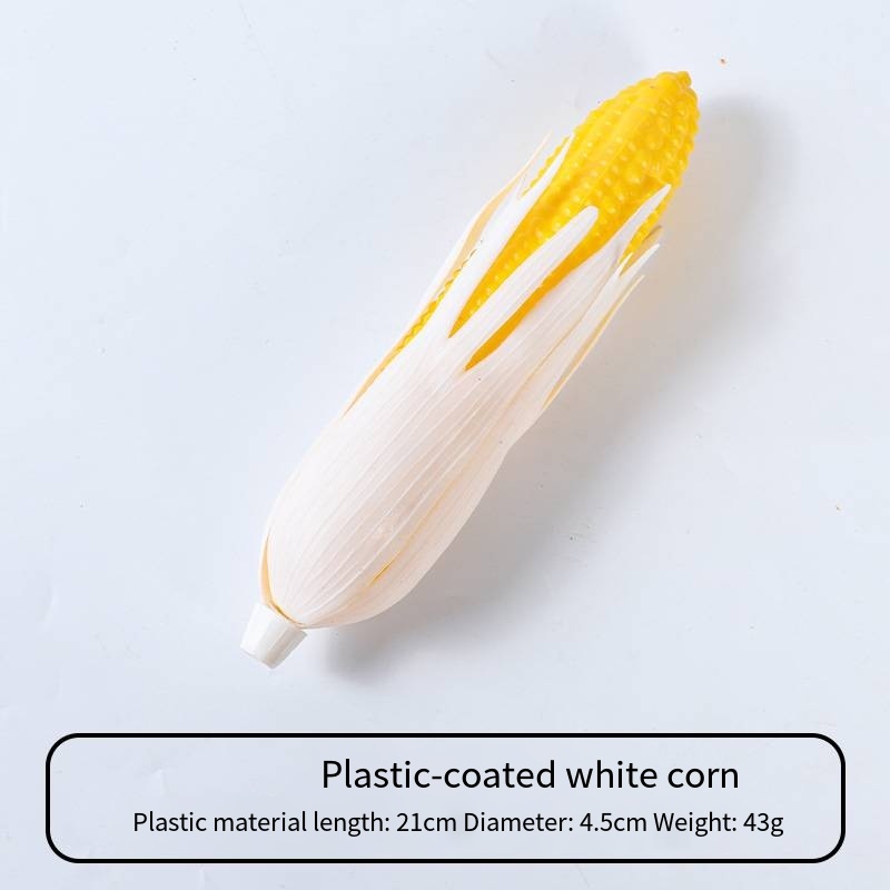 Plastic white corn