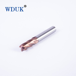 Präzisions-Wolframkarbid-Schaftfräser HRC55 Flachfräser mit Mehrfachklingen für <span class=keywords><strong>CNC</strong></span>-Fräser und Bearbeitungswerkzeuge - Product Image 4