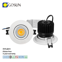 Spot Encastré LED COB Sans Scintillement 8-90W CRI80/90/97 Anti-Éblouissement avec 5 Ans de Garantie