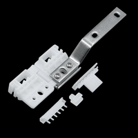 Rail de rideau électrique en aluminium Double support mural Rail de rideau motorisé Accessoires pour support Double support