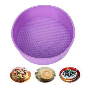 4/6/8/10 Inches Non-Stick <b>Bakeware</b> Round Silicone Baking Pan Cake Molds for Cheese Layer Cake Brownies Bread-Cake Tools - Product Image 2