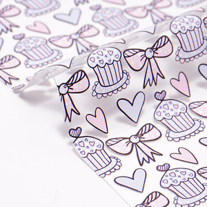 30ซม. * 120ซม. ตัวการ์ตูน PVC TPU ไวนิลหนังอุปกรณ์เสริมวัสดุโปร่งใสสีรุ้งนาง<span class=keywords><strong>เงือก</strong></span>เค้ก1มม. ถุงโซฟา - Product Image 4