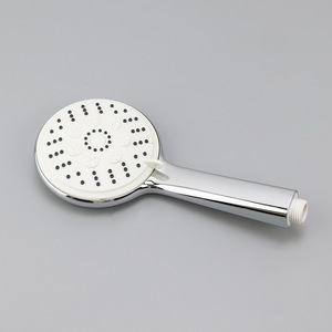 Adjustable Round Handheld <b>Shower</b> Head 8535 Spray Rain Water Saving Portable Bathroom <b>Shower</b> <b>Accessory</b> - Product Image 2