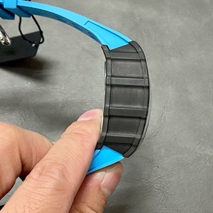 นาฬิกาข้อมือจักรกลอัตโนมัติรุ่น 11-03 คุณภาพสูง ขายดีประจำปี 2026 ดีไซน์ทรงโค้ง กระจกแซฟไฟร์ แนวลำลอง สปอร์ต โชว์กลไก - Product Image 4