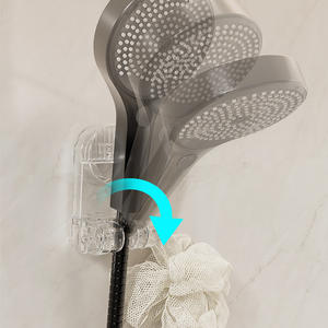 Support de pommeau de douche universel Jia Baishi avec ventouse, fixation rectangulaire, installation facile pour salle de bain - Product Image 3